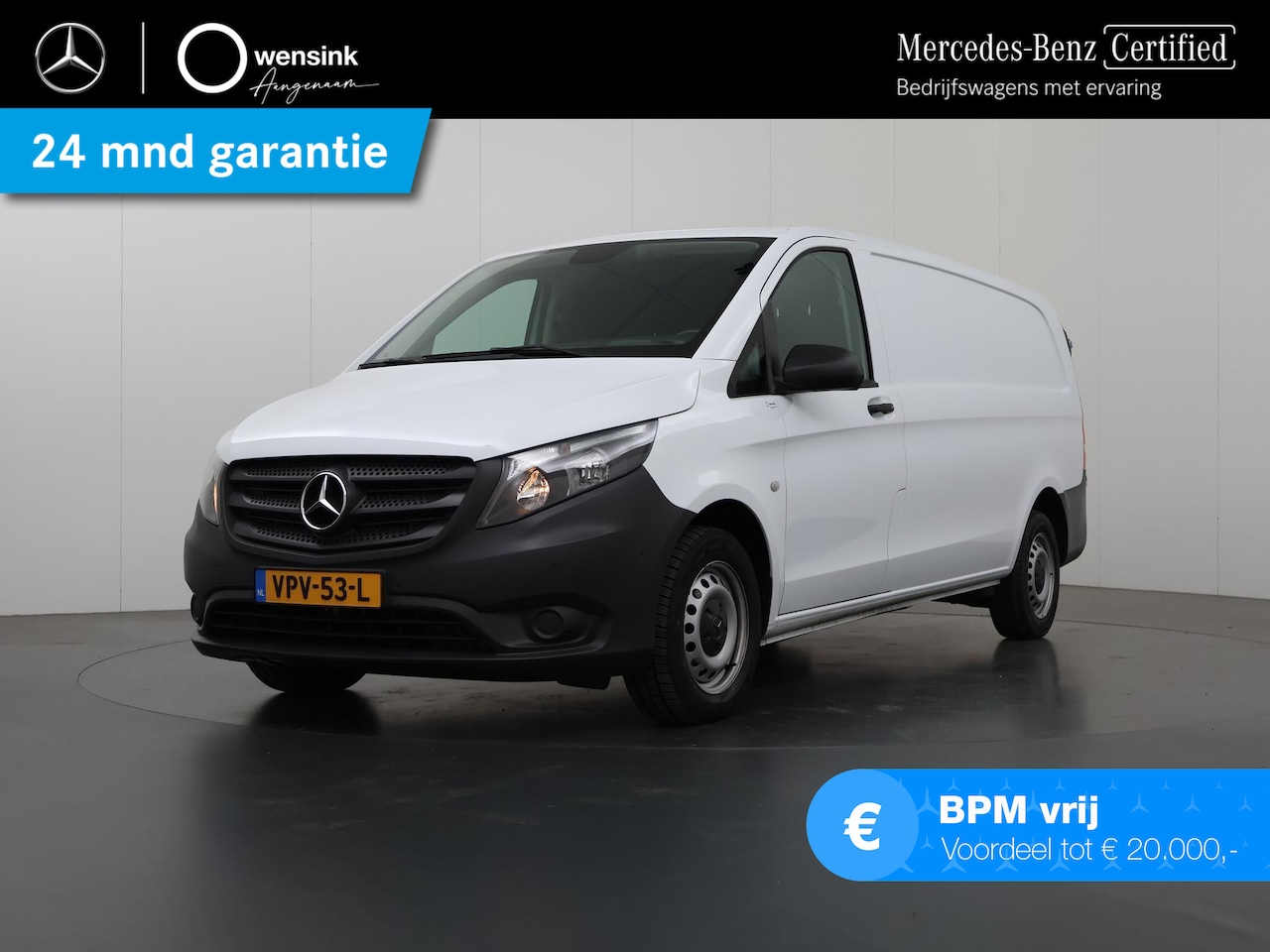 Mercedes-Benz Vito - 114 CDI Aut. | L3 XL | Navigatie | Parkeercamera | Cruise Control | Trekhaak | Climate Con - AutoWereld.nl