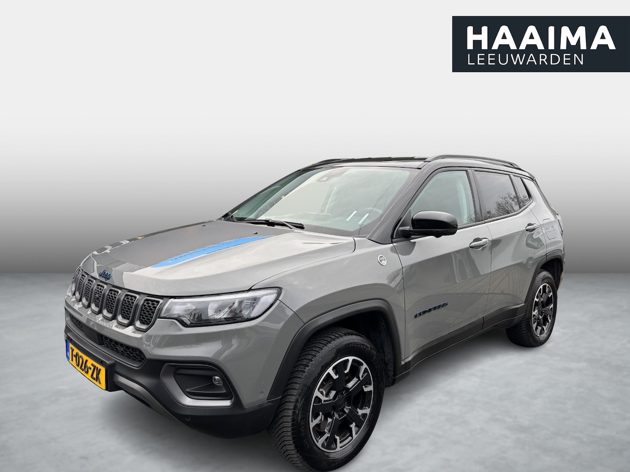 Jeep Compass - 4xe 240 Plug-in Hybrid Electric Trailhawk |Camera | Navigatie | Leder | Alpine Sound Syste - AutoWereld.nl