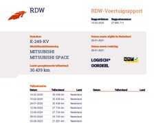 Mitsubishi Space Star - 1.0 Cool+ WIT 2021 AIRCO|1E EIG|NAP