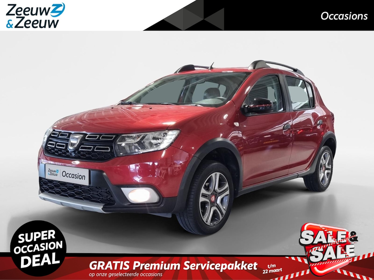 Dacia Sandero - 0.9 TCe Tech Road * Trekhaak * Achteruit camera * Apple carplay / Android auto * Navi * - AutoWereld.nl