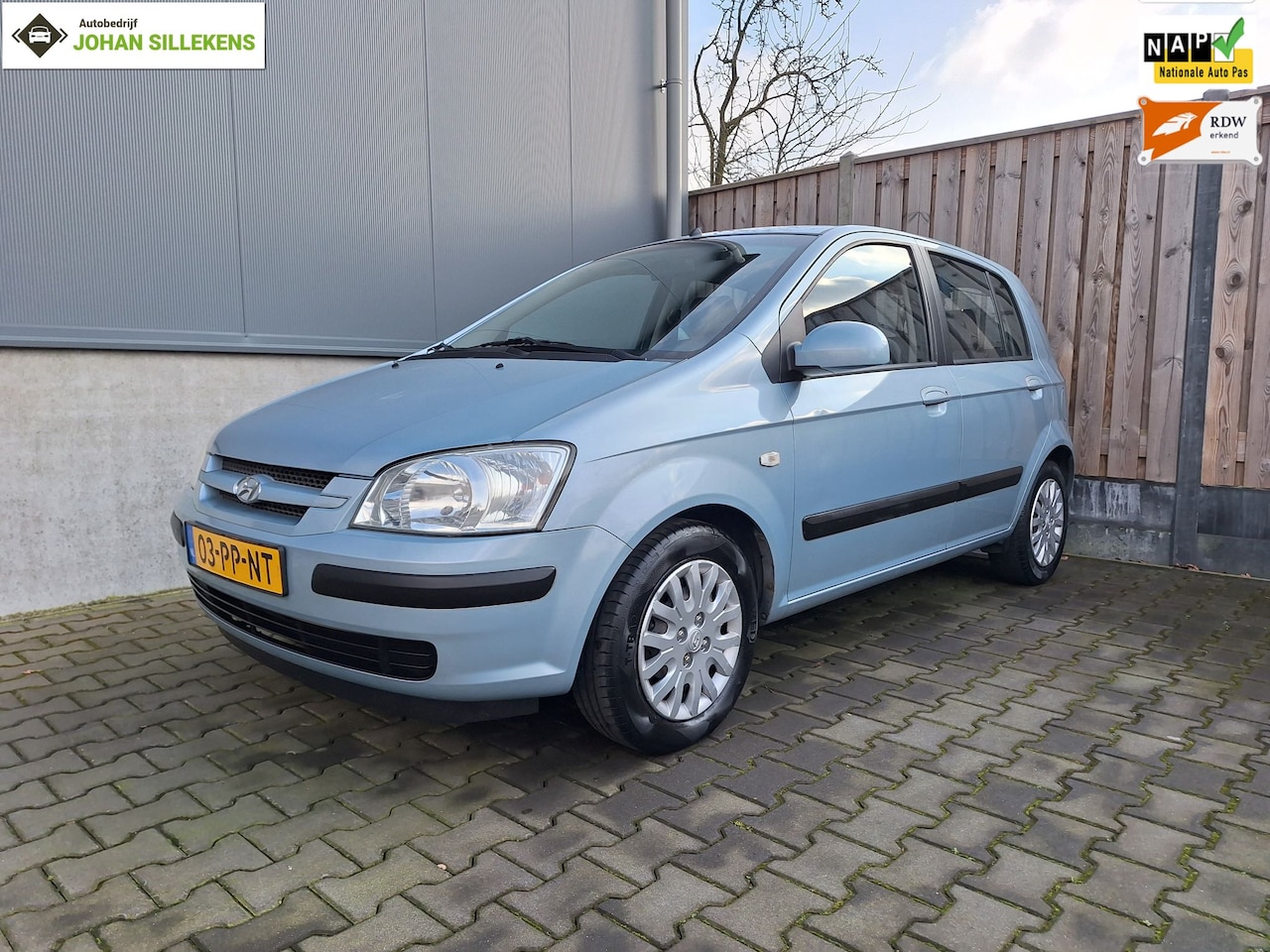 Hyundai Getz - 1.3i Active Cool | NL-Auto | Lage KM-stand | Airco | Centr. V. | Stuurbekr. - AutoWereld.nl