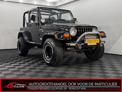 Jeep Wrangler - 2.5i Softtop Leder, Radio, Lier, Radio