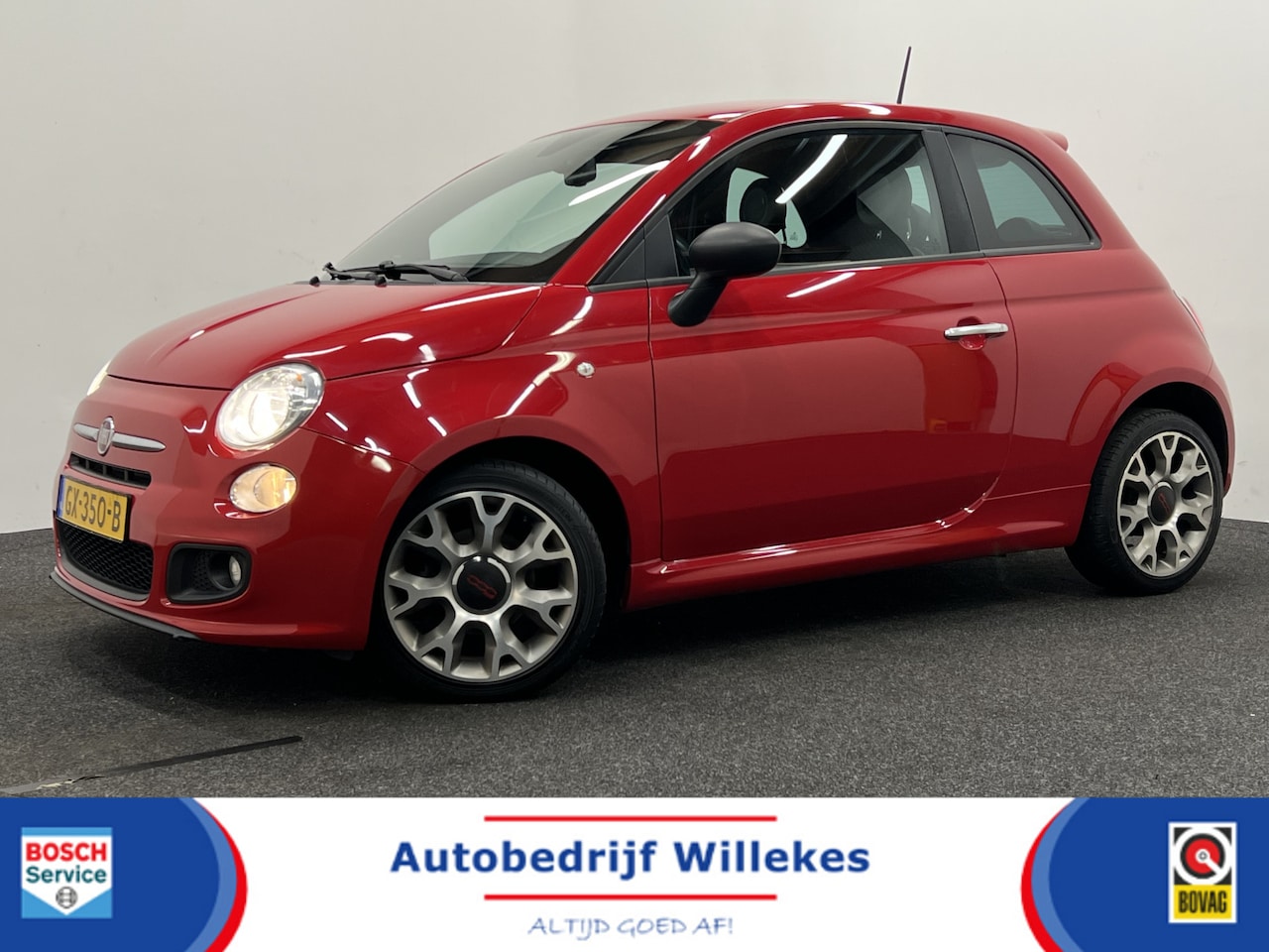 Fiat 500 - 0.9 TwinAir Turbo 500S | PARKEERSENSOREN | AIRCO | BLUETOOTH | - AutoWereld.nl