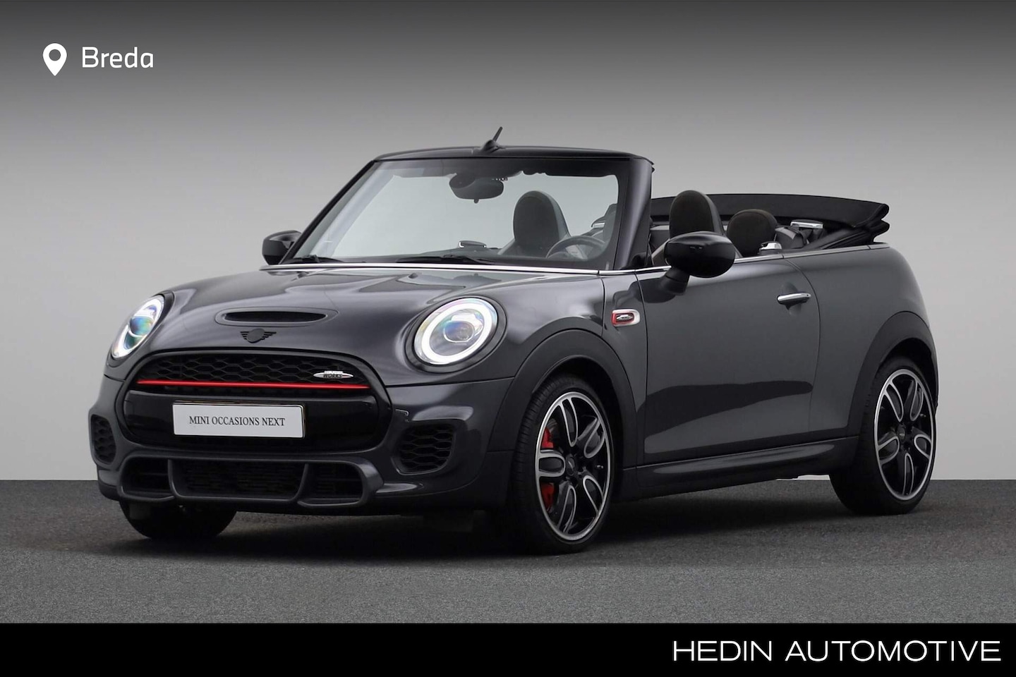 MINI Cabrio - 2.0 John Cooper Works Chili | Harman-Kardon Sound System | Comfort Access | PDC Achter | S - AutoWereld.nl