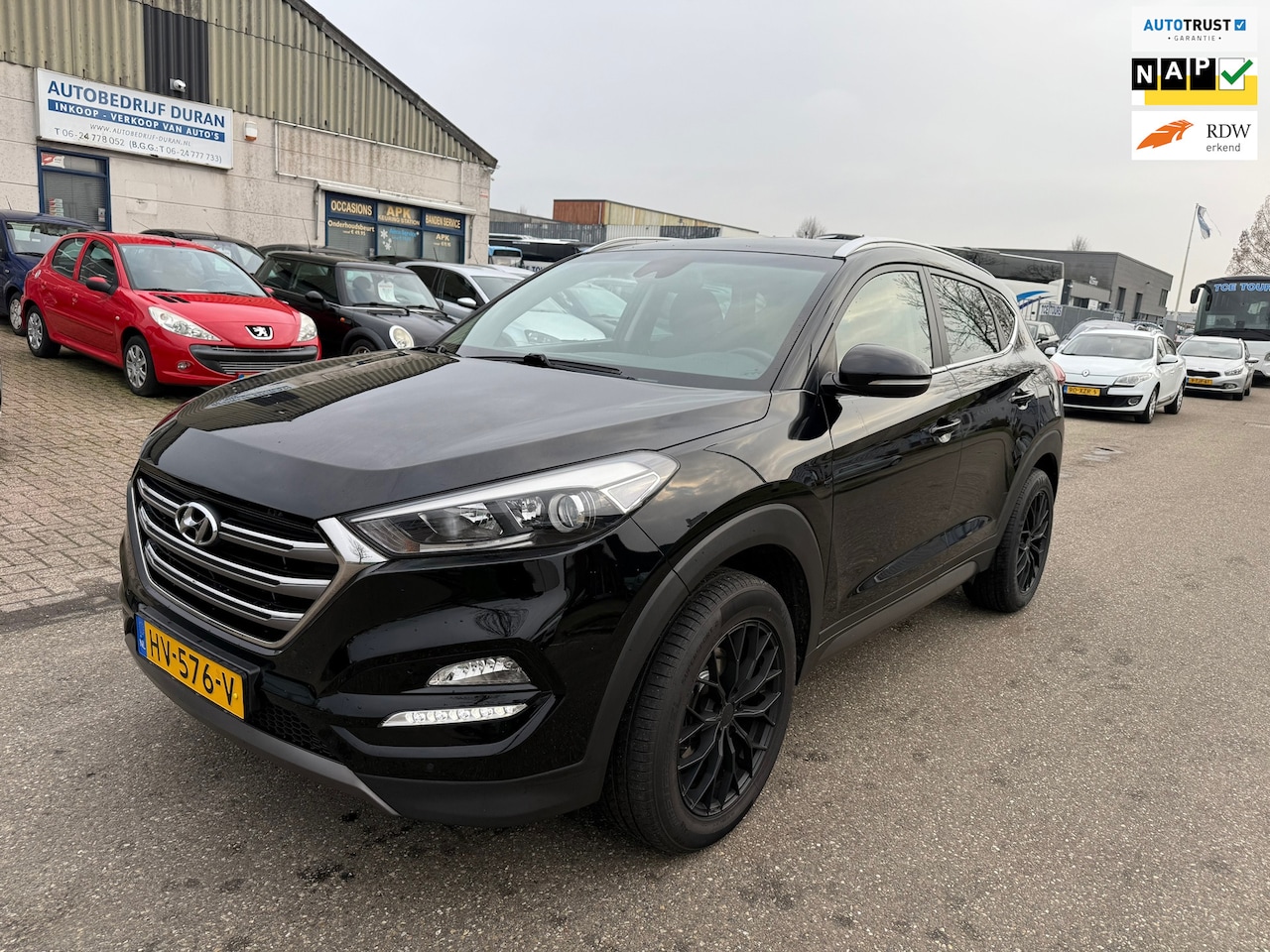 Hyundai Tucson - 1.6 GDi Comfort NAV.+ Clima Bj:2016 NAP! - AutoWereld.nl