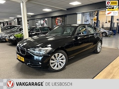 BMW 1-serie - 118i Business+, navi, leer, media, cruisec, boeken, origineel ned