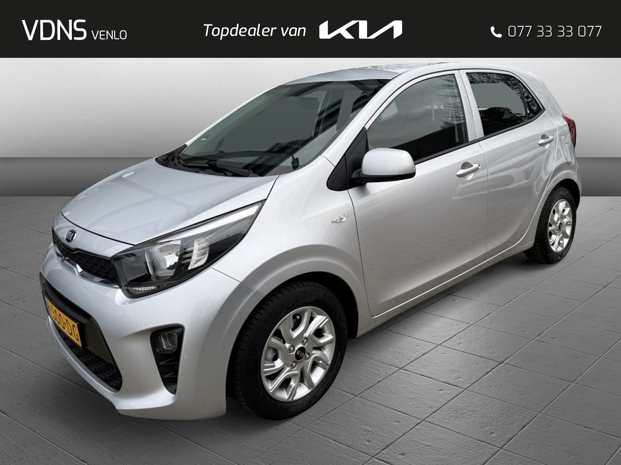 Kia Picanto - 1.0 DPi DynamicLine NAVIGATIE + CAMERA - ZEER LAGE KM STAND - AutoWereld.nl