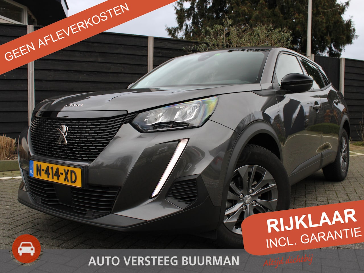 Peugeot 2008 - 1.2 PureTech 100PK Active Pack Navigatie, Parkeersensoren Achter, Apple Carplay, Android A - AutoWereld.nl