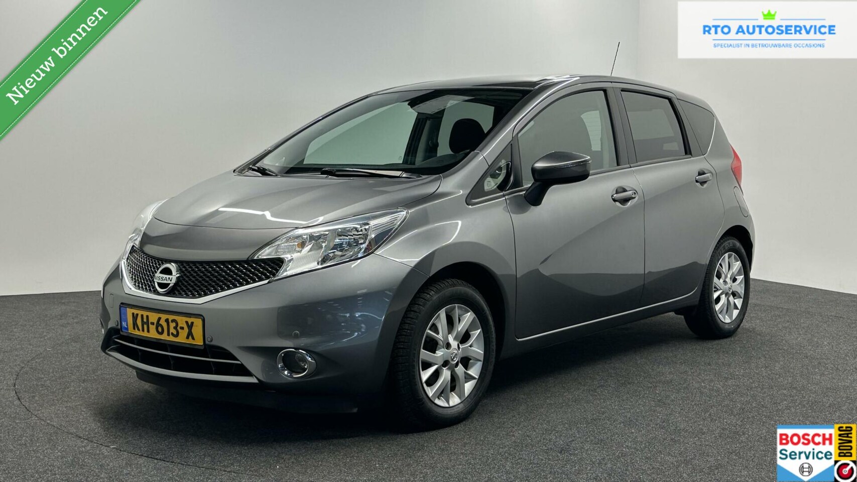 Nissan Note - 1.2 Black Edition DAB-NAVI-CRUISE-NAP KM - AutoWereld.nl