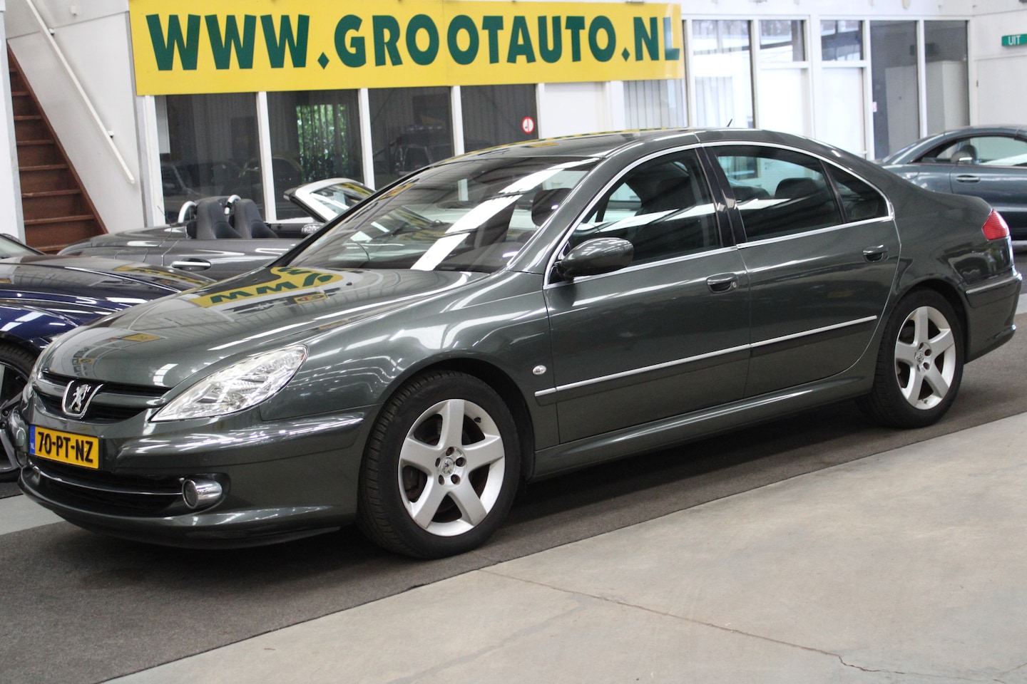 Peugeot 607 - 3.0-24V Féline Automaat Airco, Cruise control, Trekhaak - AutoWereld.nl