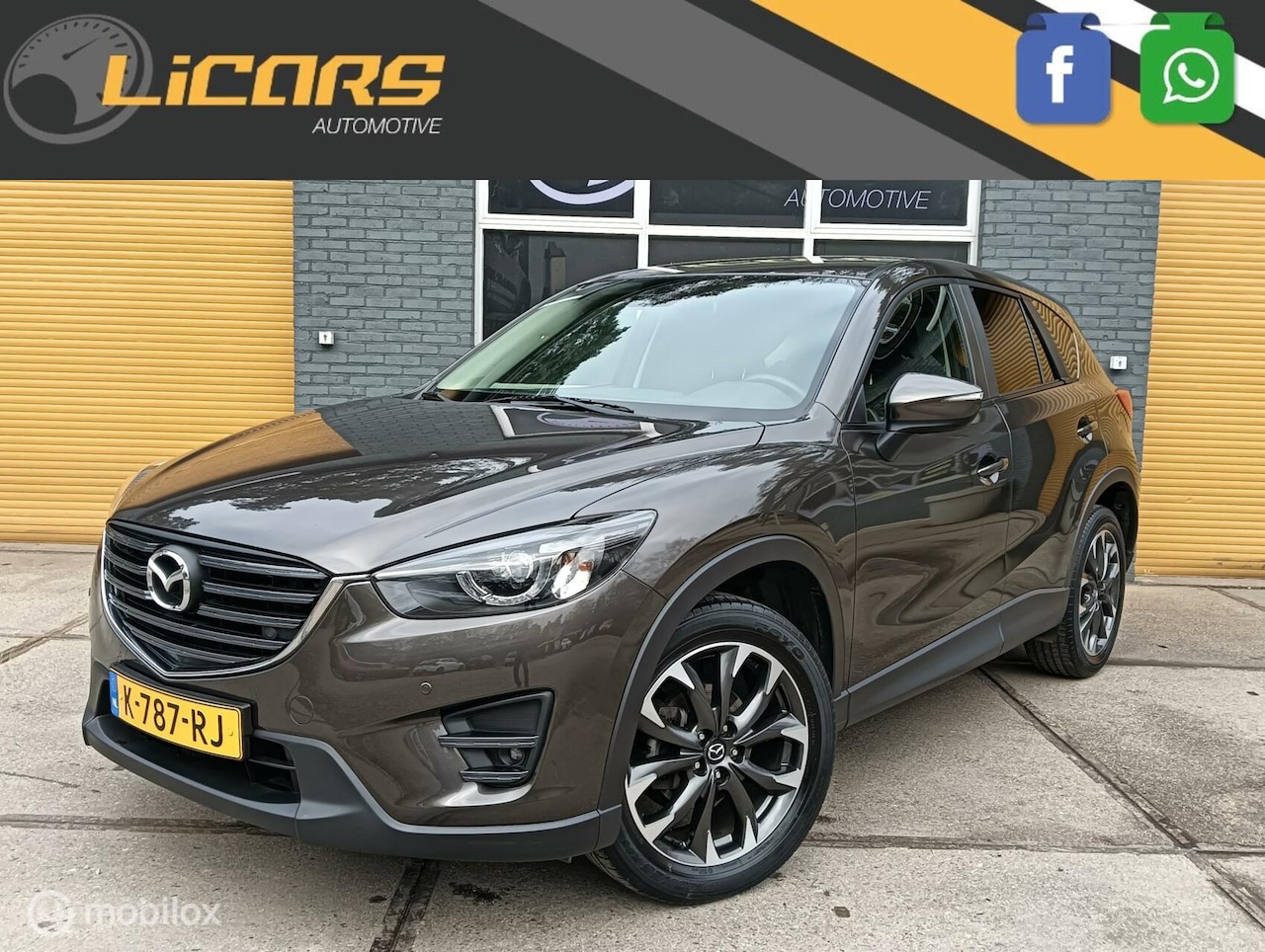 Mazda CX-5 - 2.0 SkyActiv-G 165 NAKAMA 19inch/camera/stoelverwarming - AutoWereld.nl