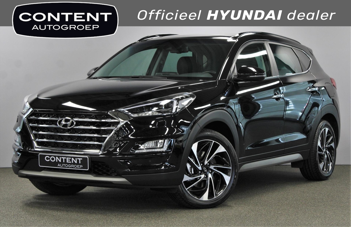 Hyundai Tucson - 1.6 T-GDi 4WD Premium | Pan.-schuifdak | Leder I Trekhaak - AutoWereld.nl