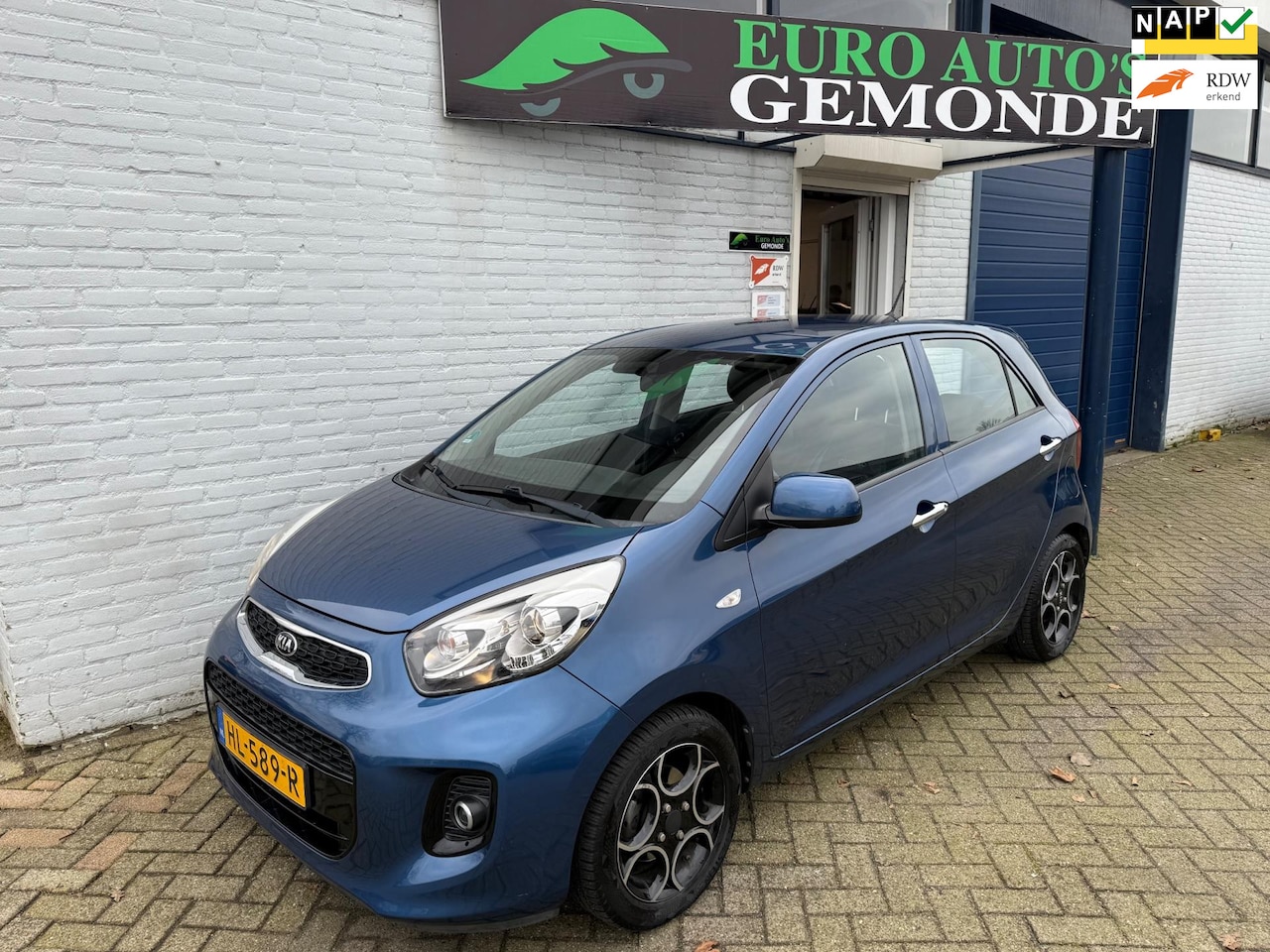 Kia Picanto - 1.2 CVVT DynamicLine UNIEK MOOIE UITVOERING - AutoWereld.nl