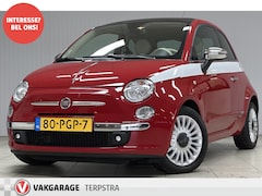 Fiat 500 - 0.9 TwinAir Lounge/ Trekhaak/ Panorama-Dak/ 16'' LMV/ Clima/ Elek. pakket/ Isofix/ Blue &