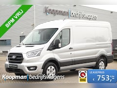 Ford Transit - 350 2.0TDCI 165pk L2H2 Limited | Automaat | 360° Camera | Adap. Cruise | Carplay/Android |