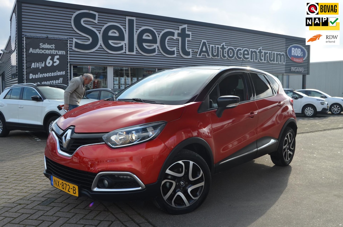 Renault Captur - 1.2 TCe Dynamique|AUTOMAAT|TREKHAAK|NAVI|PDC||CAMERA|CLIMA|CRUISENAP - AutoWereld.nl