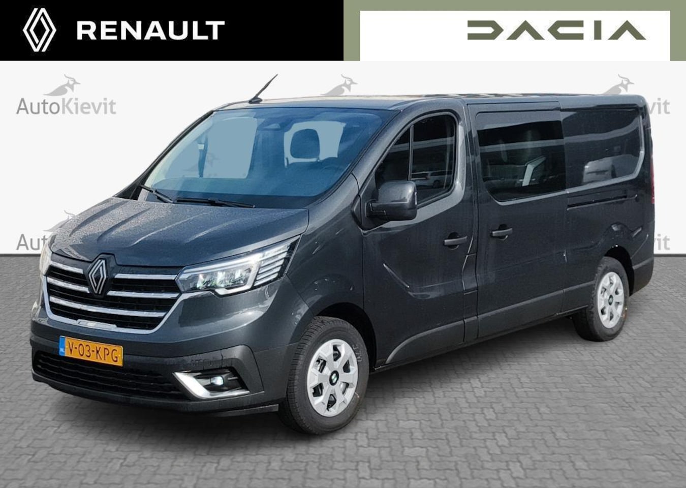 Renault Trafic - 2.0 Blue dC1 150 EDC T30 L2H1 Advance DC - Dubbel Cabine / EASY LINK navi / Additionele pa - AutoWereld.nl