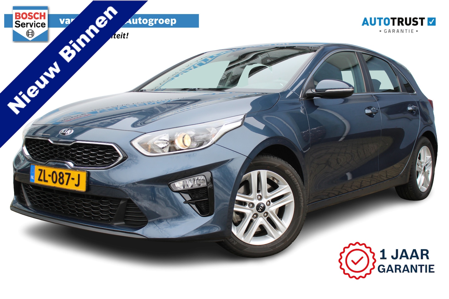 Kia Cee'd - Ceed 1.4 T-GDi DynamicLine | Incl. 12 maanden Garantie | 1e Eigenaar | Dealer onderhouden - AutoWereld.nl