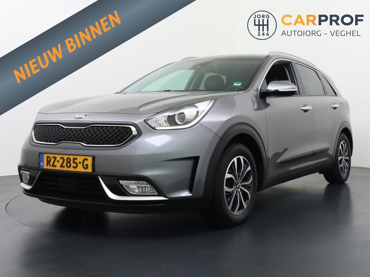 Kia Niro - 1.6 GDi Hybrid BusinessLine Trekhaak | Dealer onderhouden | Leder | Stoelverwarming - AutoWereld.nl