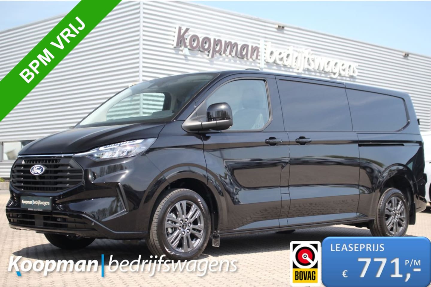 Ford Transit Custom - 300 2.0TDCI 170pk L2H1 Limited | Automaat | L+R Zijdeur | Adaptive cruise | LED | BLIS | S - AutoWereld.nl