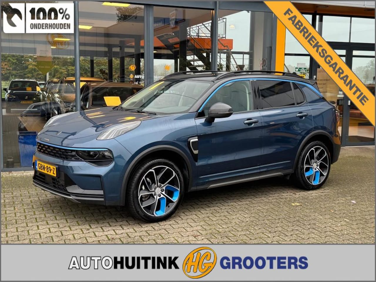 Lynk & Co 01 - 1.5 PHEV Hybrid 261 pk - camera - schuif/kanteldak - AutoWereld.nl