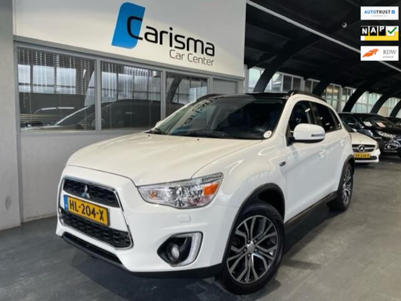 Mitsubishi ASX - 1.6 Cleartec Instyle|Automaat|Pano|Leder|Navi|Camera - AutoWereld.nl