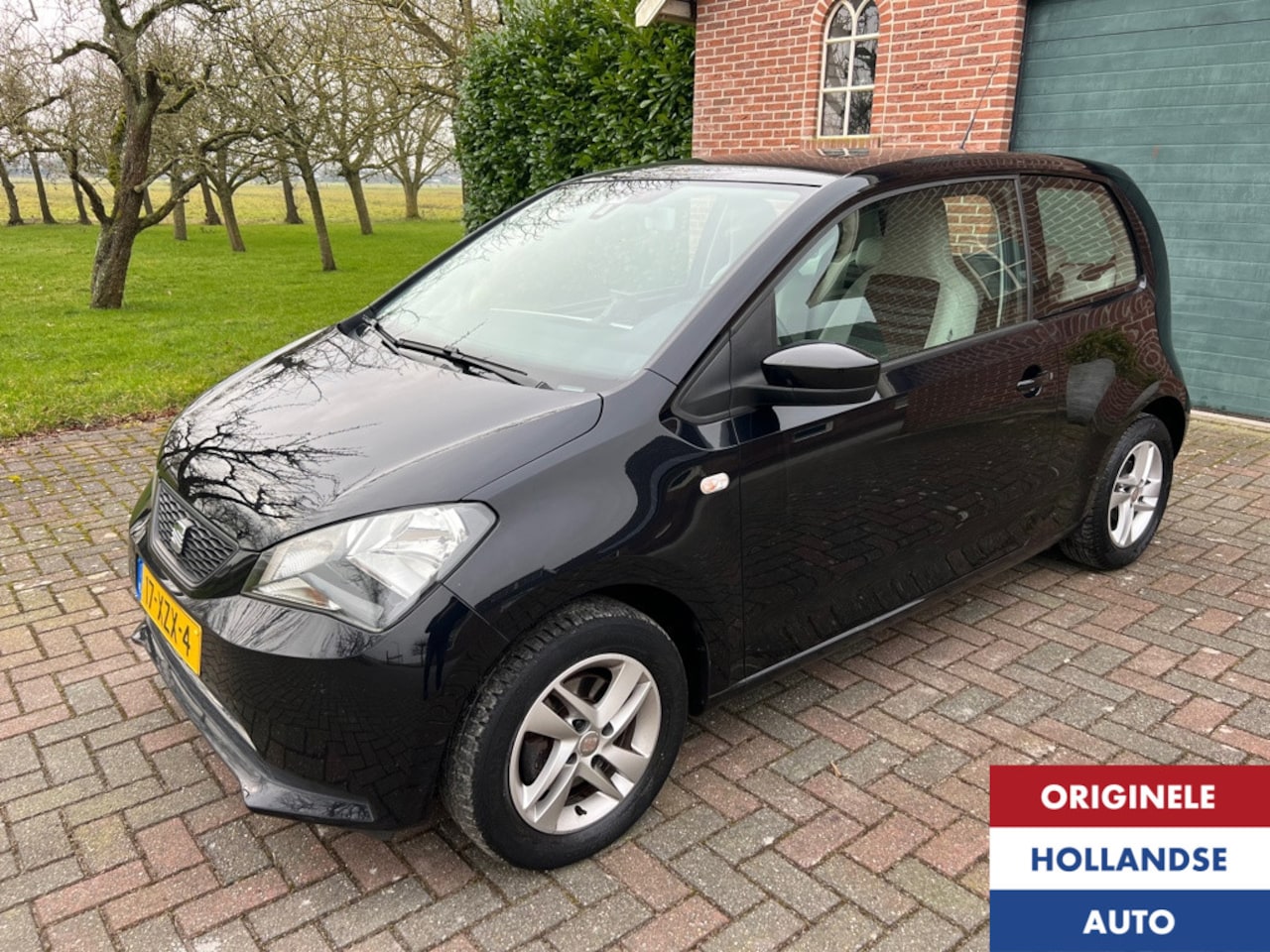 Seat Mii - 1.0 Zwart Automaat Navi ParkSensor Cruise Control - AutoWereld.nl