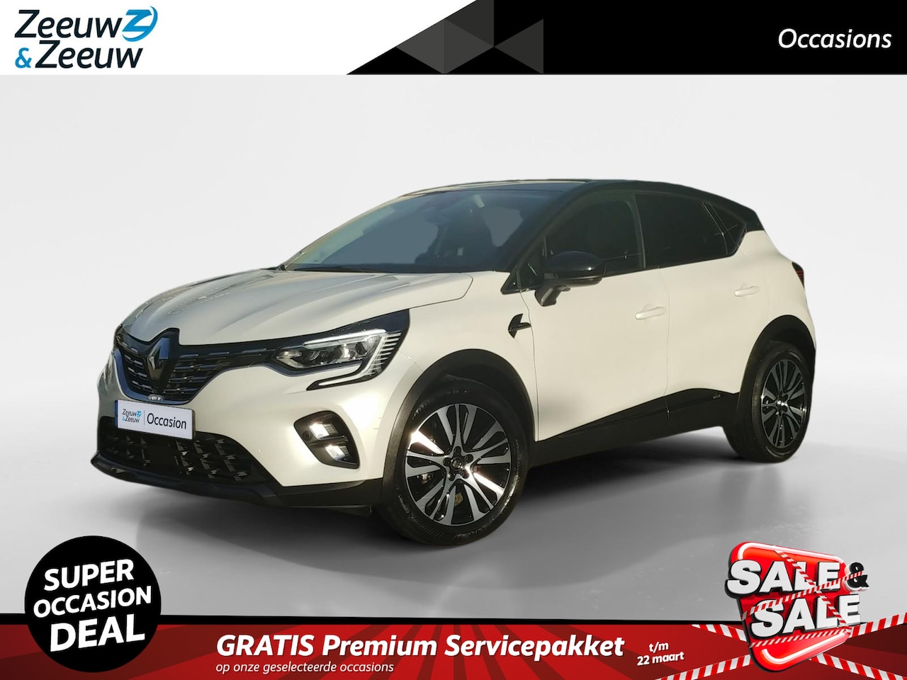 Renault Captur - 1.3 TCe 140 Initiale Paris | Automaat | Navigatie | Camera | Lederen bekleding | - AutoWereld.nl