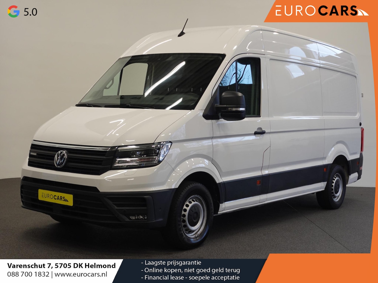 Volkswagen Crafter - e-Crafter L3H3 / L2H2 36 kWh Navigatie Apple Carplay Camera Cruisecontrol Airco LED - AutoWereld.nl