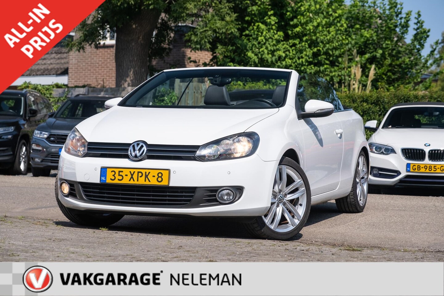 Volkswagen Golf Cabriolet - 1.2 TSI 105PK BlueMotion trekhaak bovag-garantie rijklaar - AutoWereld.nl