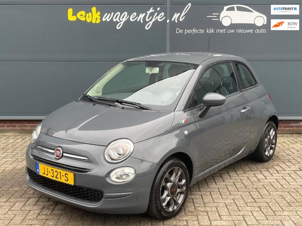 Fiat 500 - 1.0 TwinAir PopStar *airco *lichtm. velgen *NL auto - AutoWereld.nl