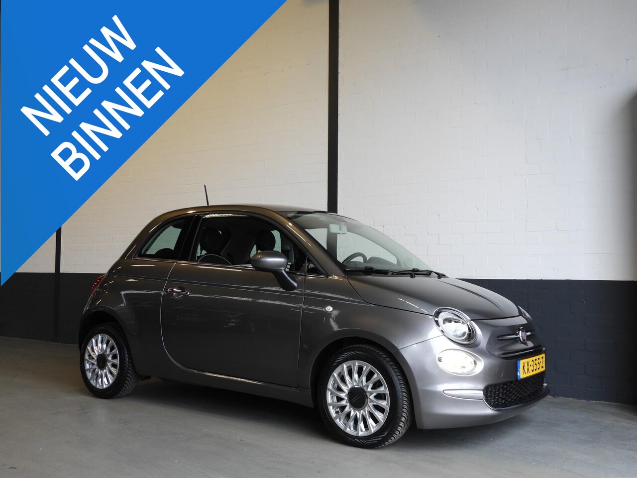 Fiat 500 - 0.9 TwinAir Turbo Aut. Lounge AIRCO/PANODAK/PDC/LMV! - AutoWereld.nl