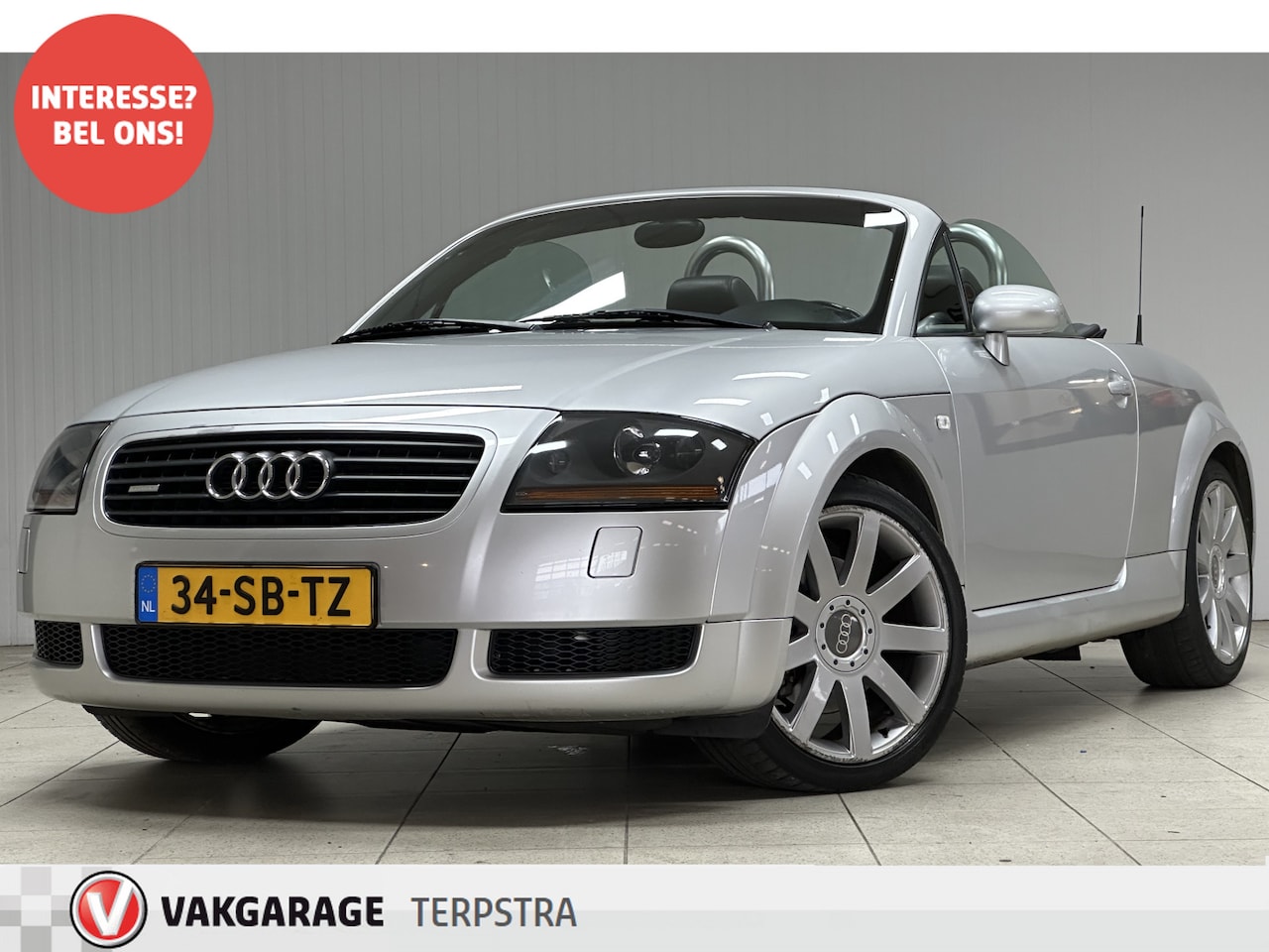 Audi TT Roadster - 1.8 5V Turbo quattro/ HISTORIE!/ D-Riem verv: 219.000 KM!/ 225pk!/ Elek. Kap/ Xenon/ BOSE! - AutoWereld.nl