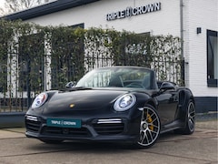 Porsche 911 Cabrio - 3.8 Turbo S | Sport-Chrono | Sport-uitlaat | PCCB | Carbon | Burmester