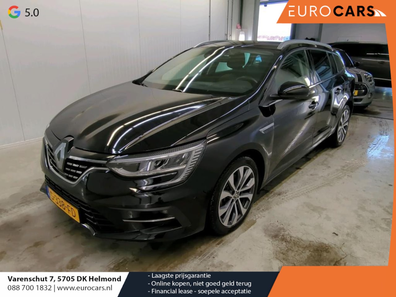 Renault Mégane E-Tech - Estate 1.6 PHEV 160pk Techno Leder Pack Airco|ECC Navi Carplay PDC VA + Camera Trekhaak Ma - AutoWereld.nl