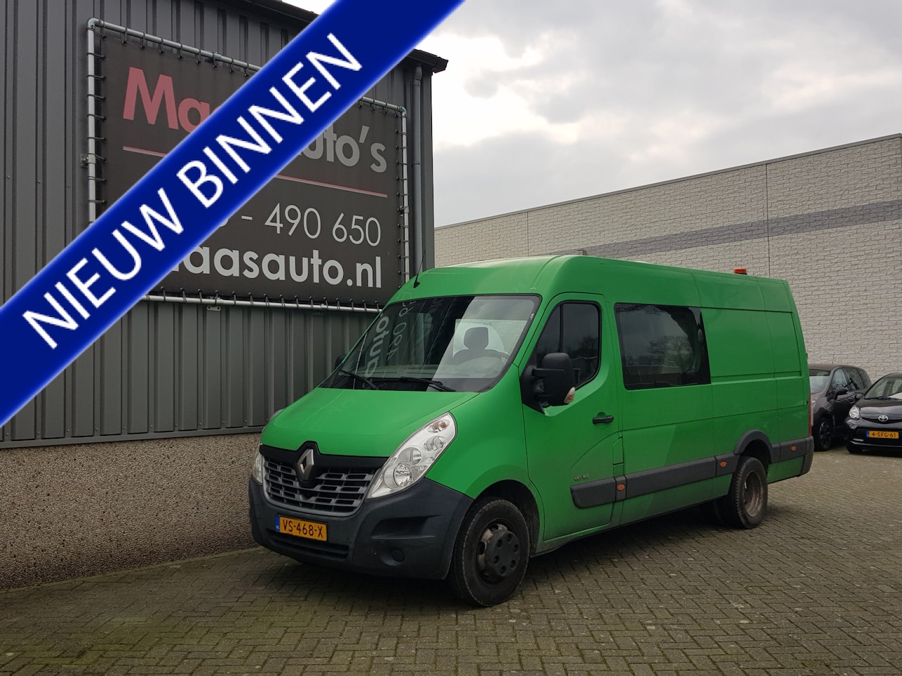 Renault Master - T35 2.3 dCi L3/H3 dubbel-lucht dubbel-cabine airco 6 persoons !!!! - AutoWereld.nl