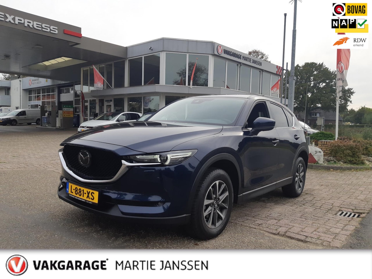 Mazda CX-5 - 2.5 4WD SkyActiv-G 194 Luxury VOL OPTIES - AUTOMAAT - ACC - NAVIGATIE - KEYLESS - LEER - P - AutoWereld.nl