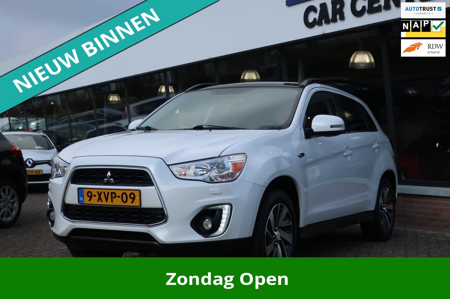 Mitsubishi ASX - 1.6 Cleartec Intense+ 1e EIG_LED_PANO_CAM_NAVI_17-INCH. - AutoWereld.nl