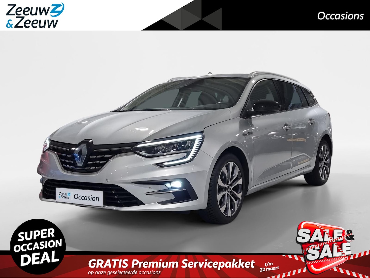 Renault Mégane Estate - 1.3 TCe 140 Techno * Parkeerhulp * Stoel verwarming * Apple carplay / Android auto * Cruis - AutoWereld.nl