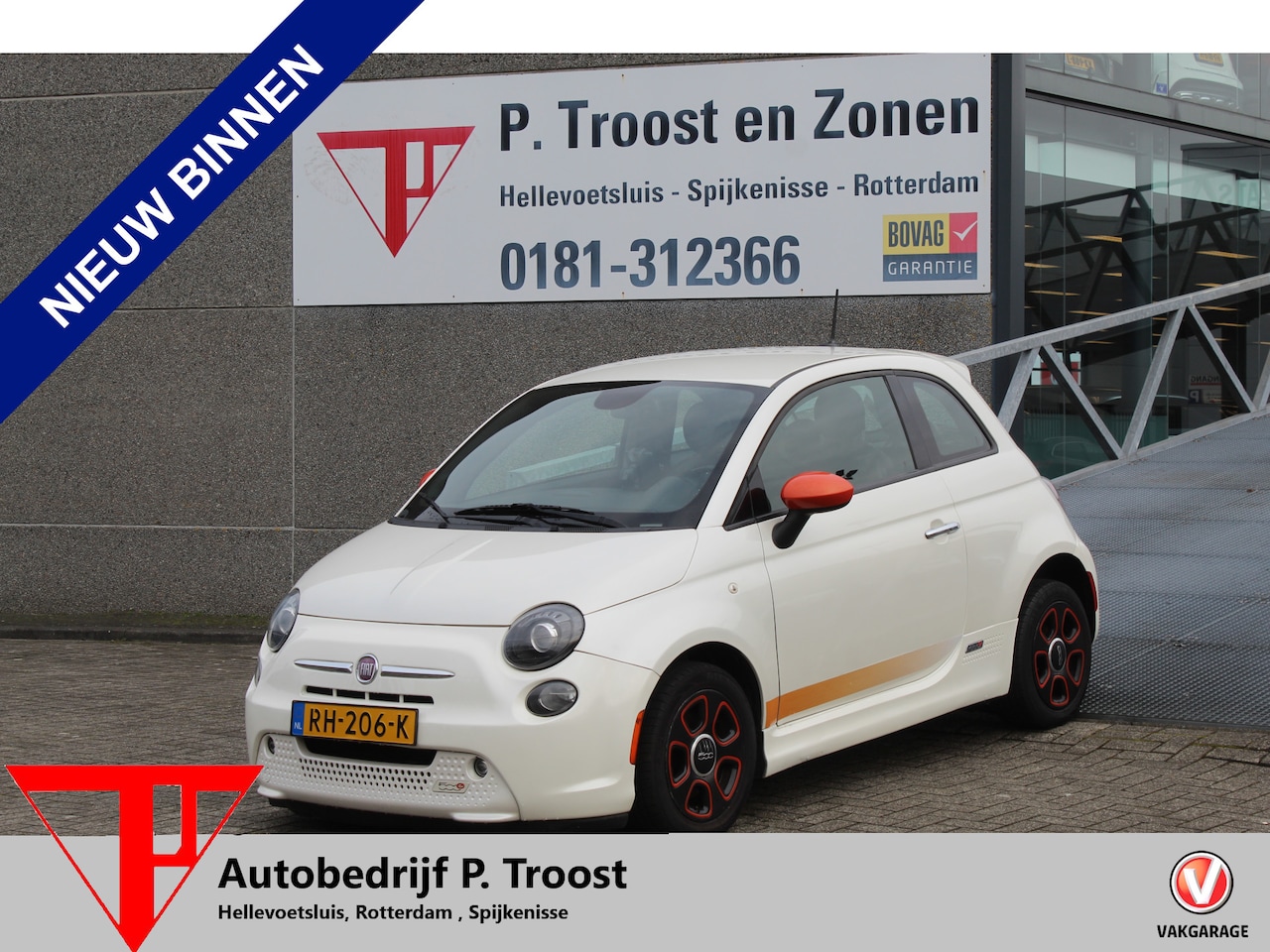 Fiat 500e - 24kwh Vol Elektrisch Automaat Cruise Control/Stoelverwaring/Climate control - AutoWereld.nl