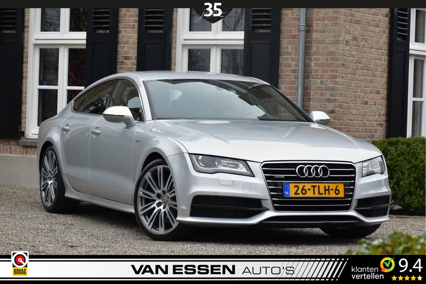 Audi A7 Sportback - 3.0 TFSI Quattro S Edition Navi Leder Memory B&O Flippers Nieuwstaat NL-Auto! - AutoWereld.nl