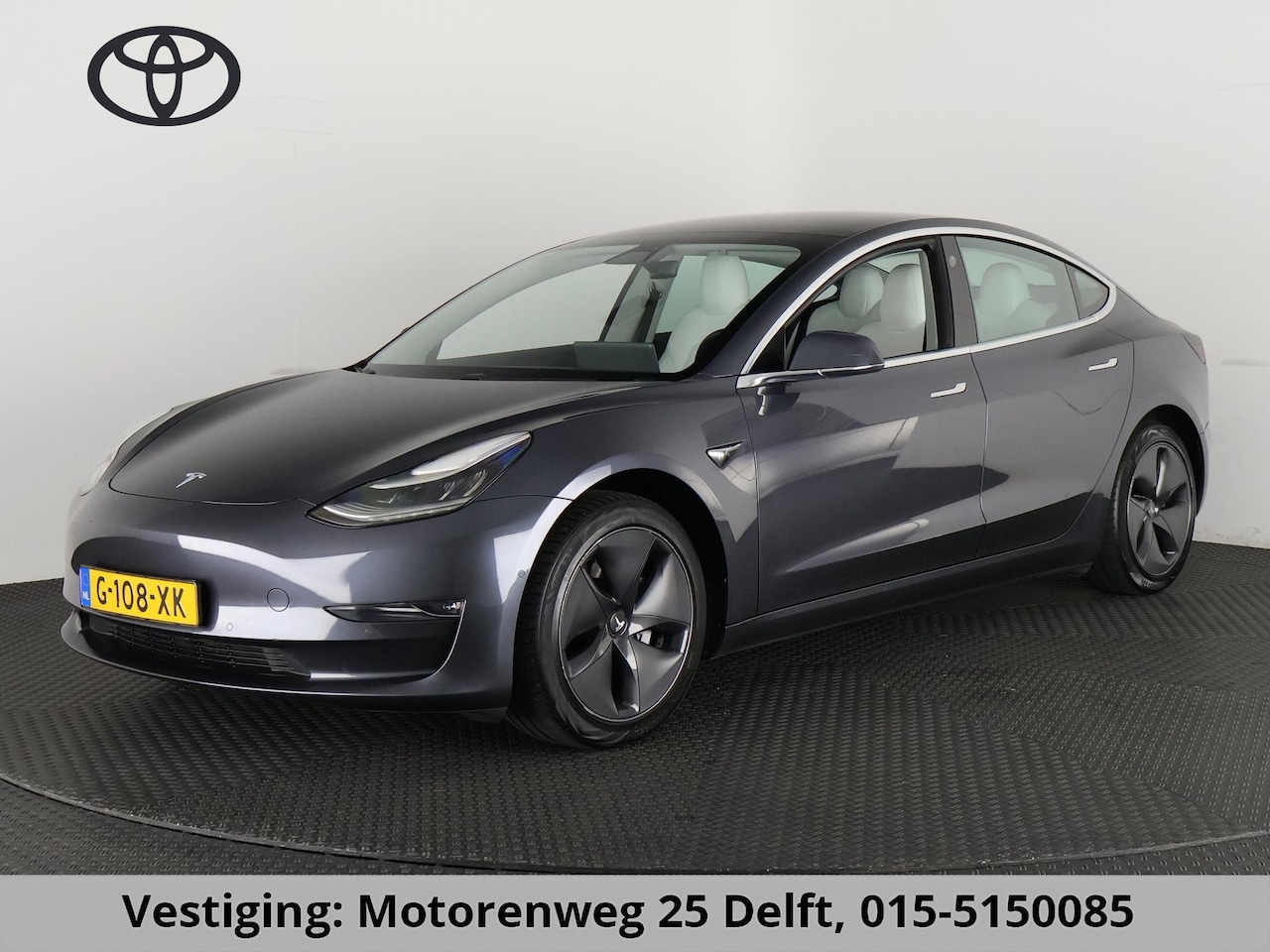 Tesla Model 3 - Long Range RWD LONG RANGE AWD 352 PK ACCUTEST 86 % !! WLTP 425 KM !! LICHT LEDER INTERIEUR BIJNA 2020.TOT - AutoWereld.nl