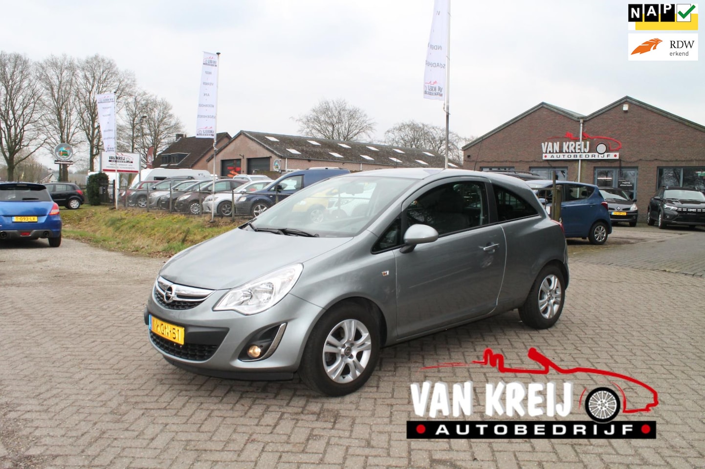 Opel Corsa - 1.4-16V Design Edition 1.4-16V Design Edition, Navi, Automaat, Airco, 38135km+nap - AutoWereld.nl