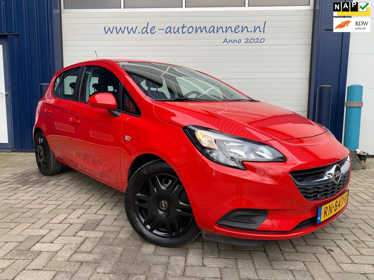 Opel Corsa - 1.4 Favourite 5-drs / AIRCO / CRUISE / BLUETOOTH / DEALER ONDERHOUDEN - AutoWereld.nl