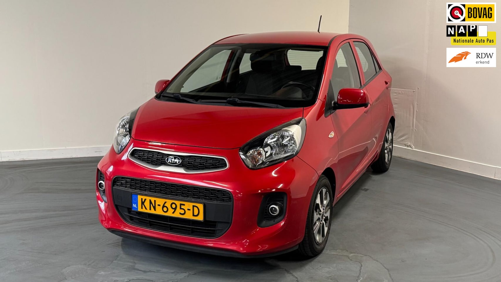 Kia Picanto - 1.0 CVVT EconomyPlusLine | AIRCO | NAVI | LM-VELGEN | - AutoWereld.nl