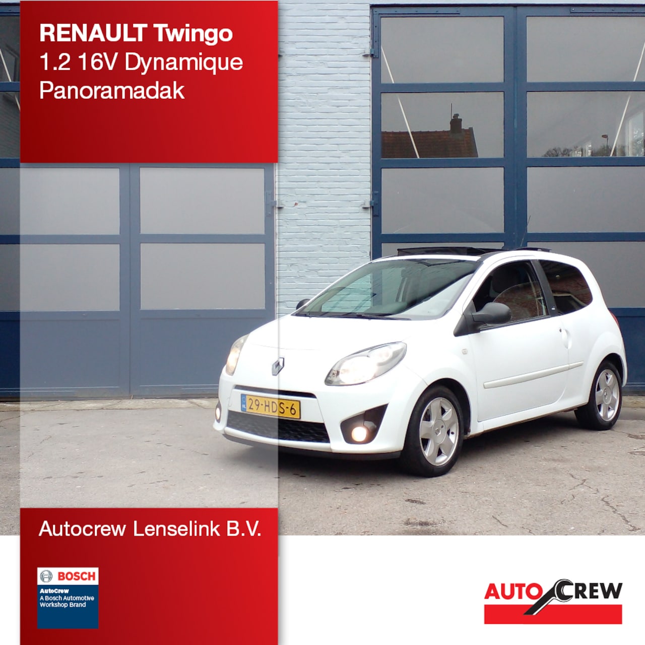 Renault Twingo - 1.2 16V Dynamique Panoramadak | Origineel NL | - AutoWereld.nl