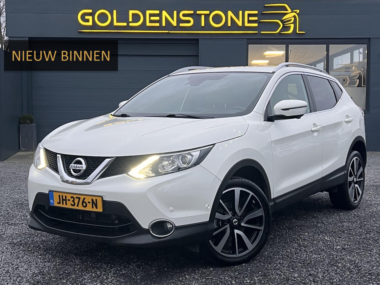 Nissan Qashqai - 1.2 Tekna 1e Eigenaar,Navi,Clima,Cruise,Camera,Stoelverwarming,N.A.P,116pk,Nieuwe APK Bij - AutoWereld.nl