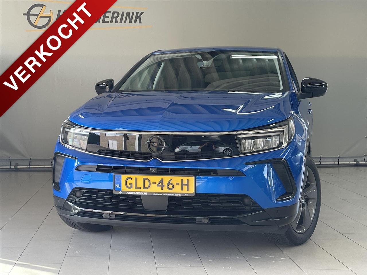 Opel Grandland - 1.6 Turbo Hybrid 225pk Aut GS Line *NAVI/CAMERA* - AutoWereld.nl