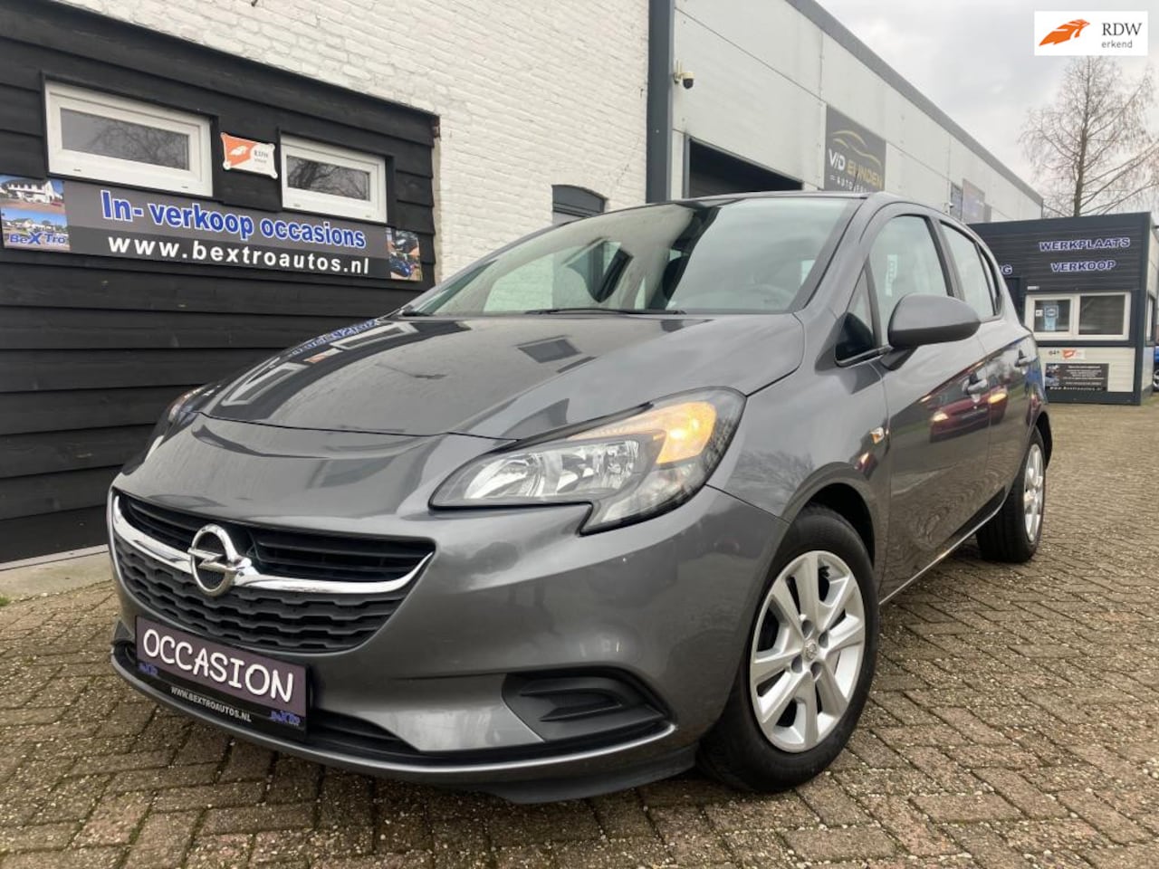 Opel Corsa - 5 DEURS 1.4 16V corsa E airco GROOT SCHERM all-in 6 mnd garantie + grote beurt + nwe apk - AutoWereld.nl