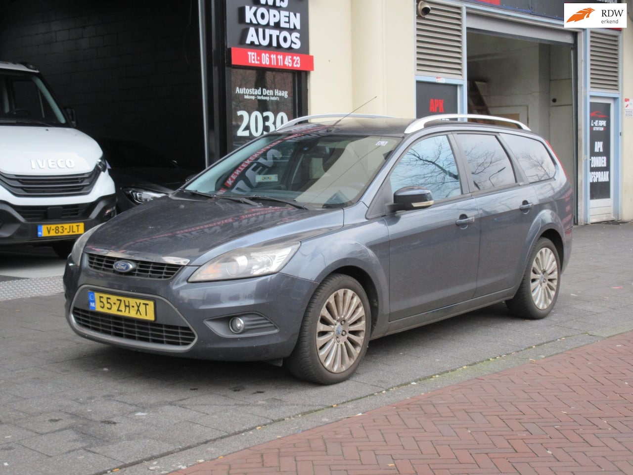 Ford Focus Wagon - 1.6 Titanium Leer Clima PDC - AutoWereld.nl